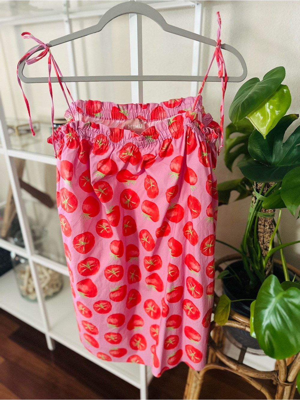 Show Me Your Mumu Spicy Tomato Angel Mini Dress XL